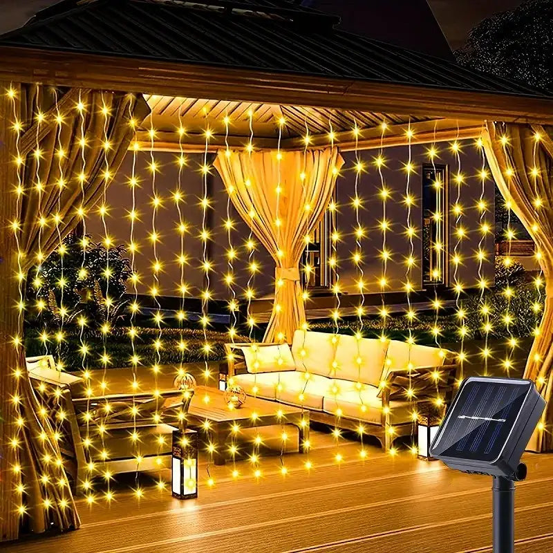 Solar Curtain Lights