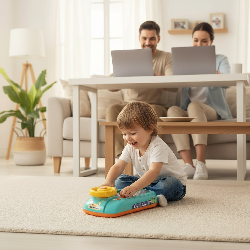 Racing Car Steering Wheel Toy