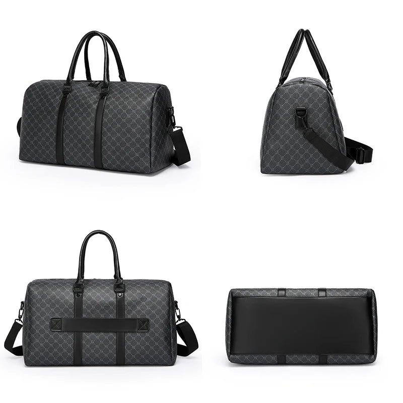 Men’s PU Leather Travel Bag