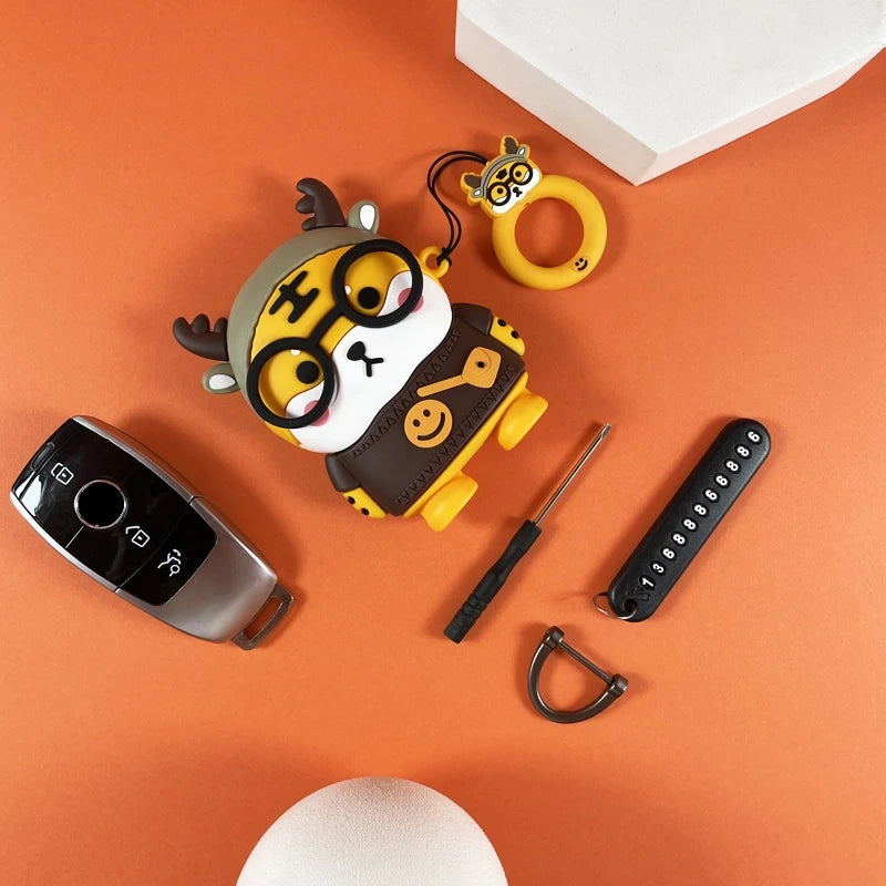 Cartoon Car Key Cover