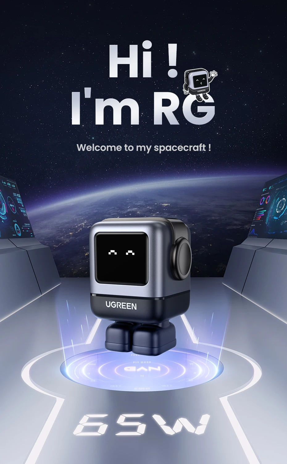 GaN 65W Fast Charger