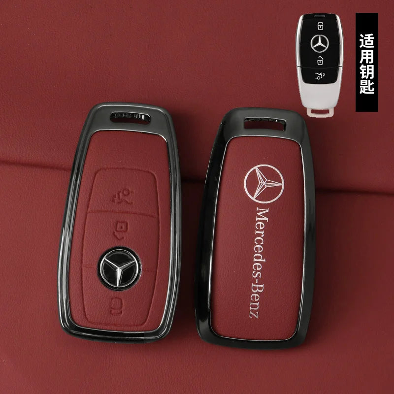 Leather Car Key Case