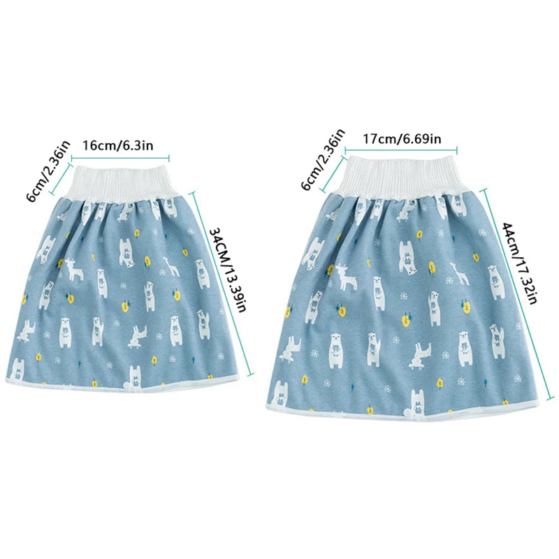 Baby Waterproof Diaper Skirt