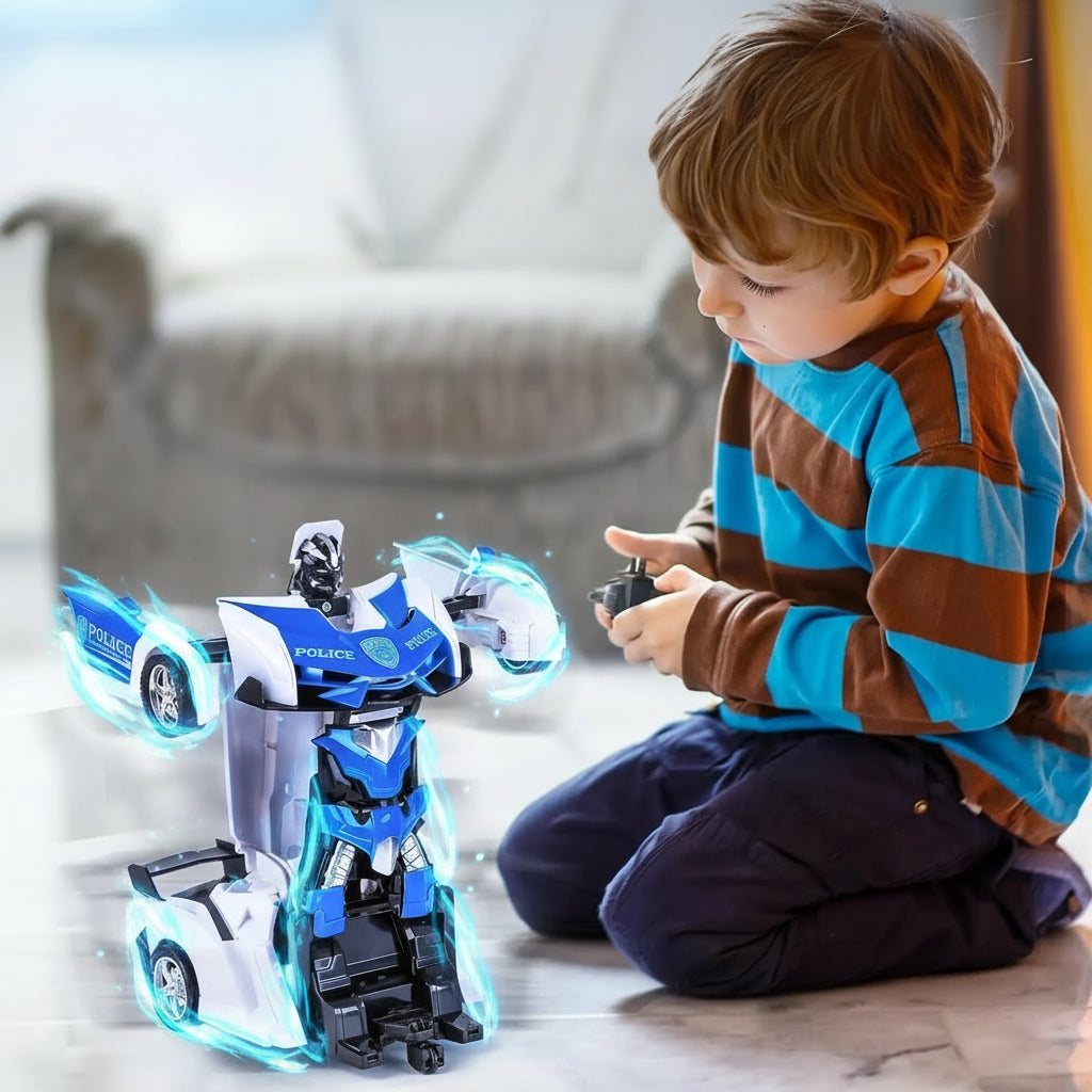 RC Transforming Robot Car