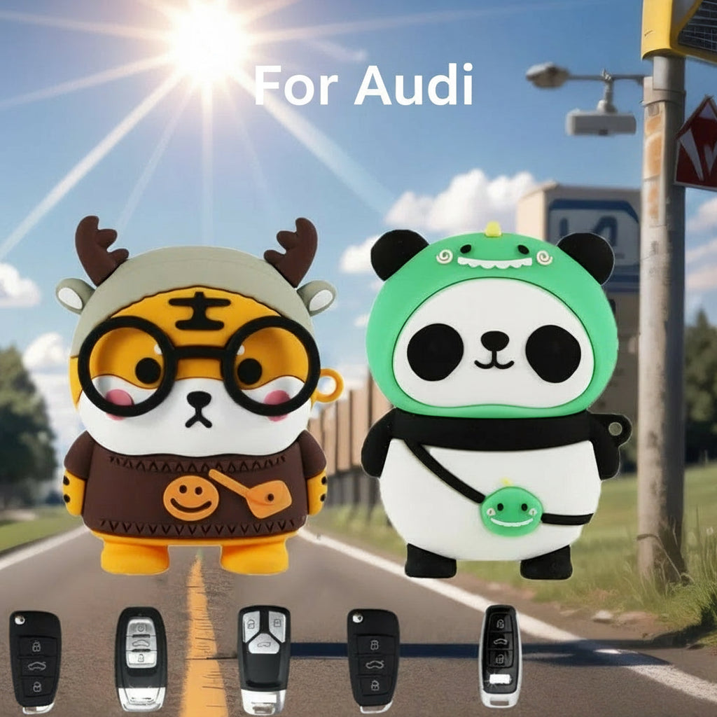 Cute Silicone Car Key Cover