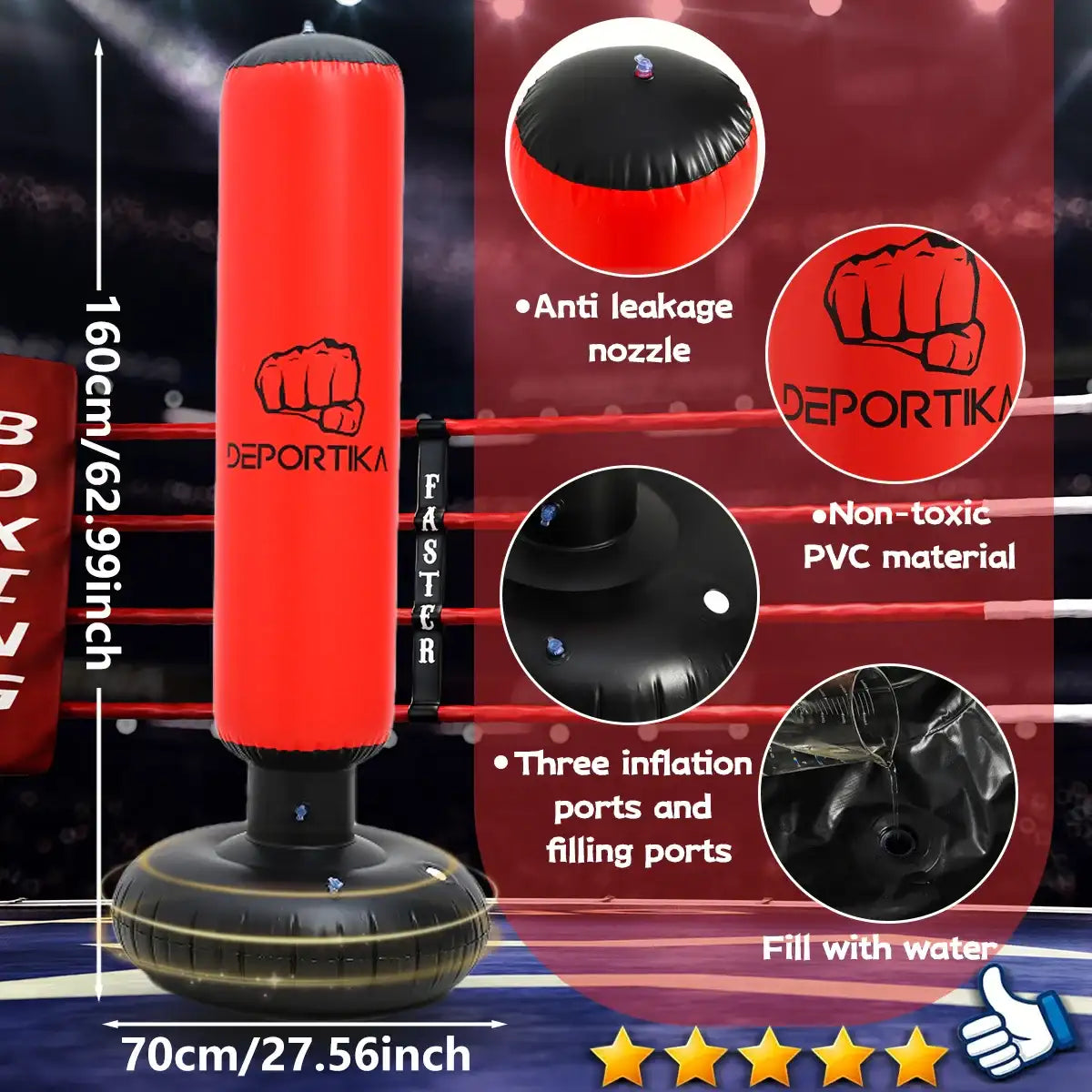 Inflatable Standing Punching Bag