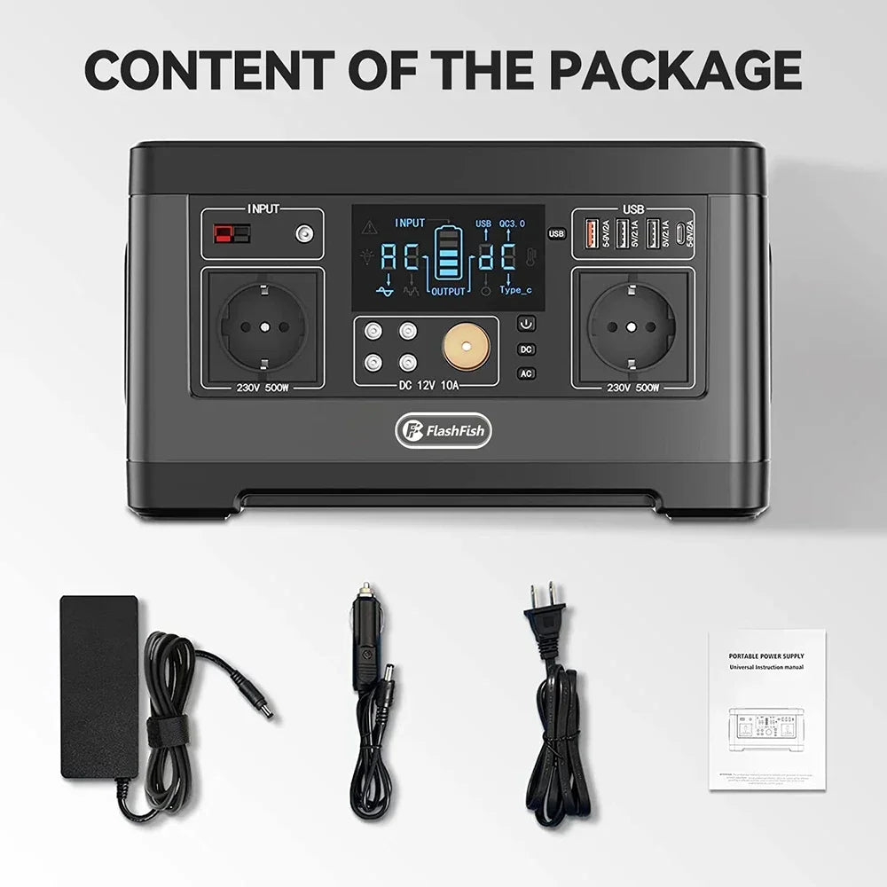 Portable Power Bank Station Generator