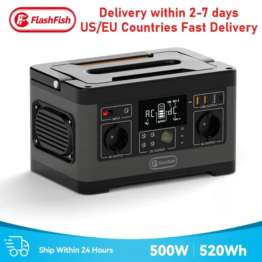 Portable Power Bank Station Generator