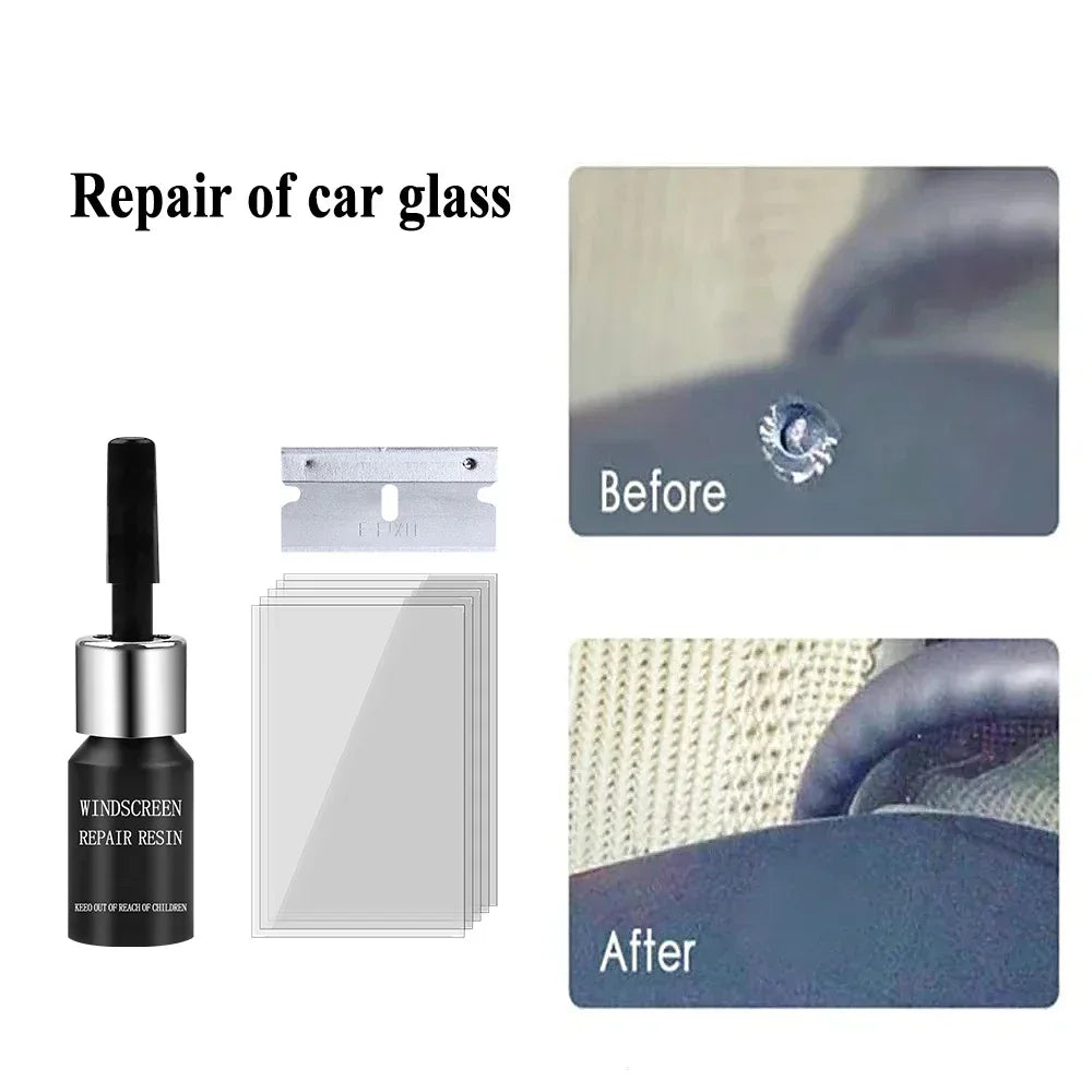 Car Windshield Crack Repair Kit