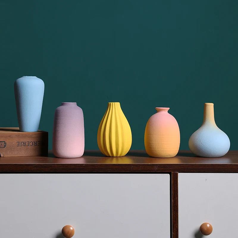 Modern Rustic Nordic Style Ceramic Vase