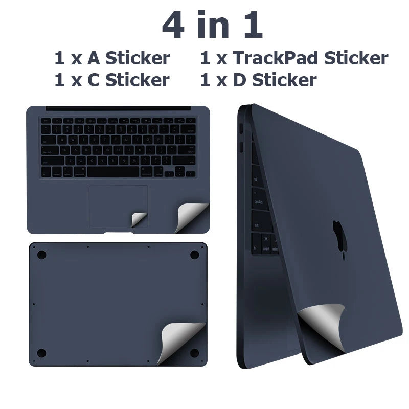 MacBook Air & Pro Sticker 2024 M2 M3 – Protective Vinyl