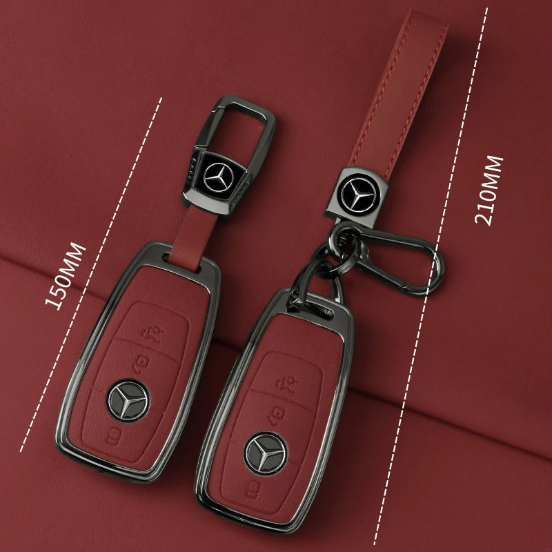 Leather Car Key Case
