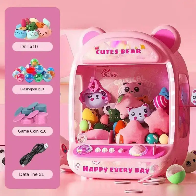 DIY Doll Machine – Kids Mini Claw Toy Gift Game