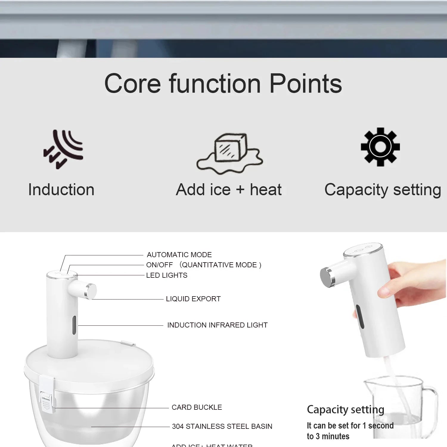 Smart Quantitative Alcohol Dispenser