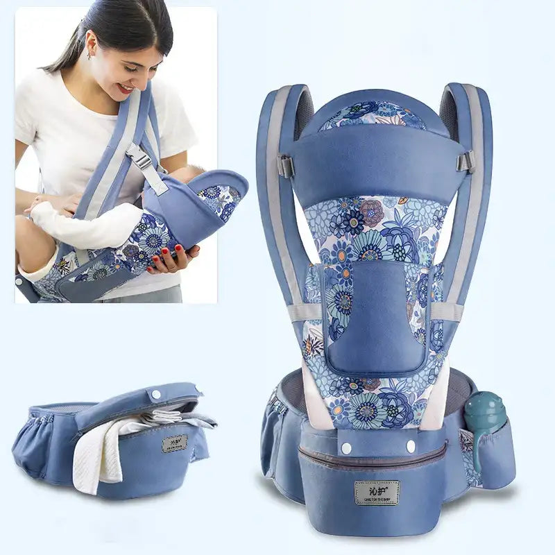 Ergonomic Baby Carrier Backpack | Infant Hipseat Wrap