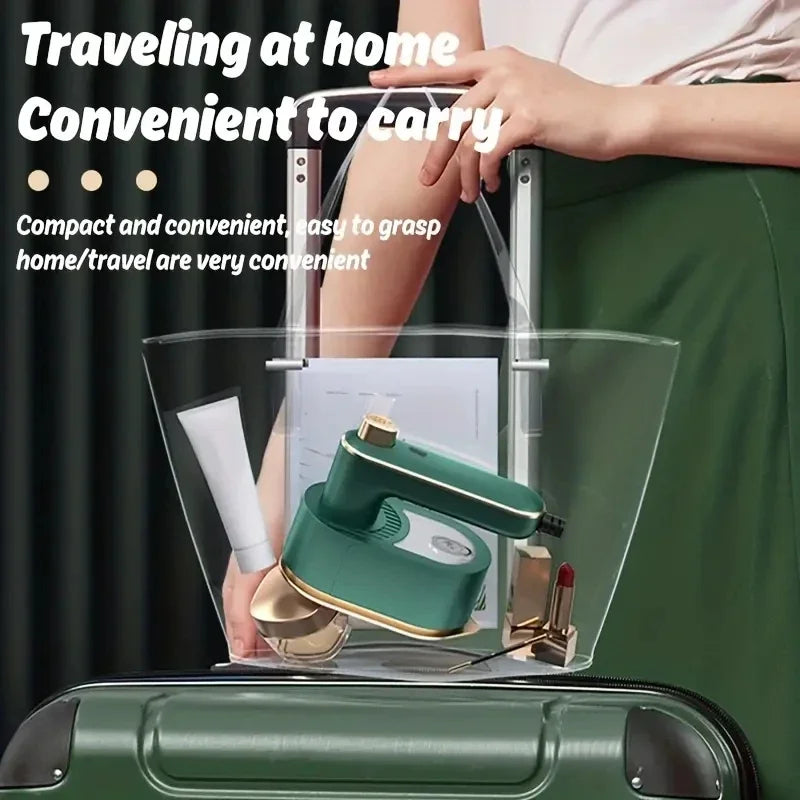 Traveling Waterjet Iron – Rotating Mini Steam Garment Iron
