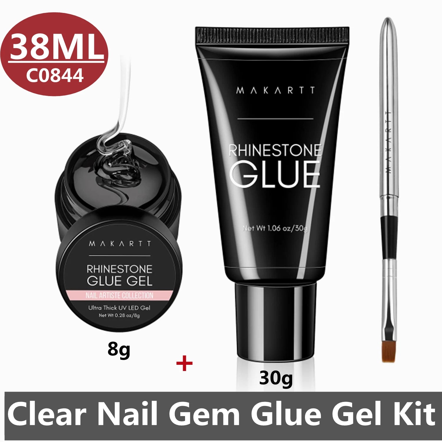 Makartt Super Strong Nail Glue for Rhinestones