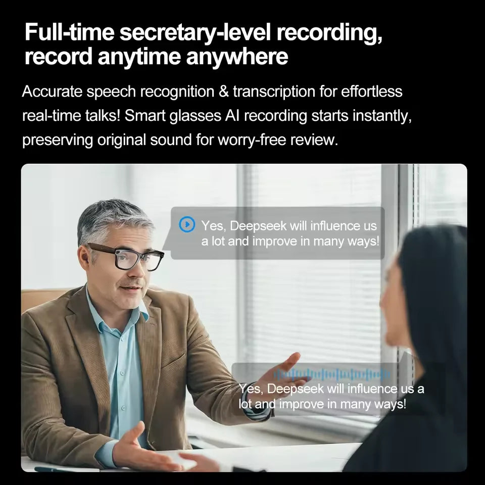 AI Smart Glasses with Camera