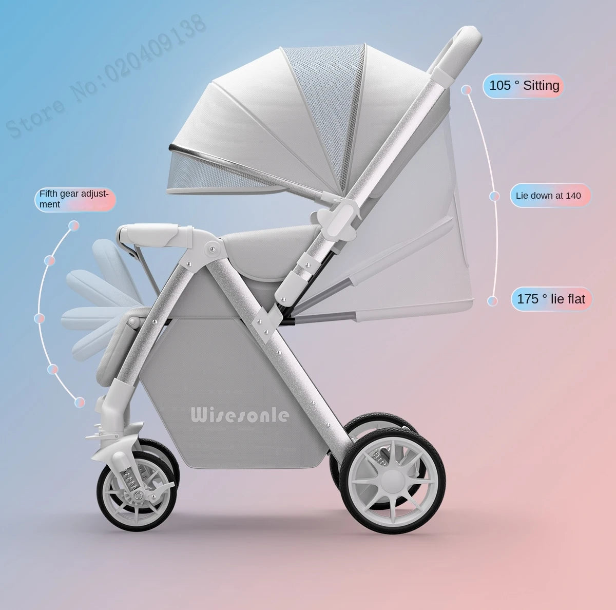 Upgraded Baby Stroller