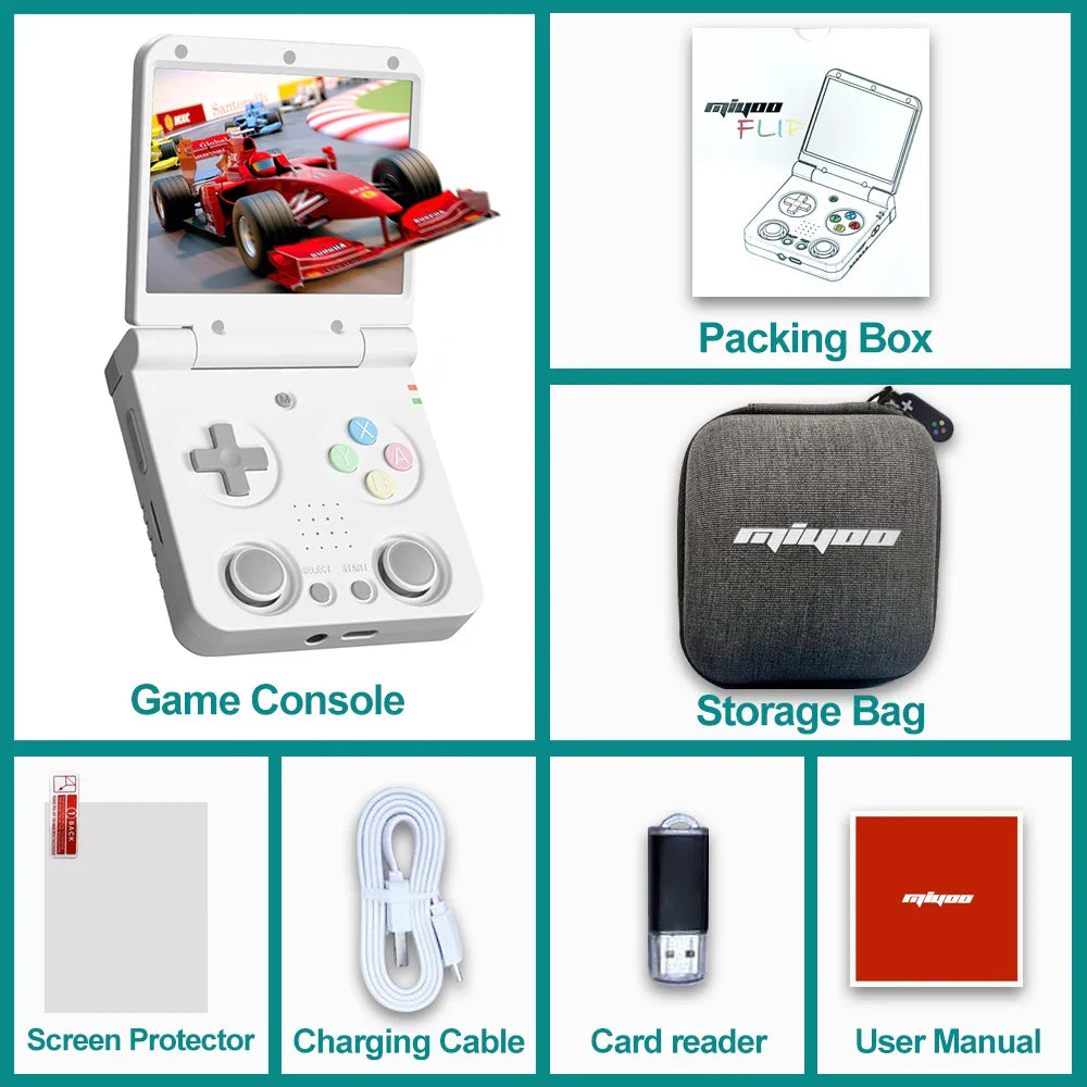 Miyoo Flip V2 Retro Handheld Console