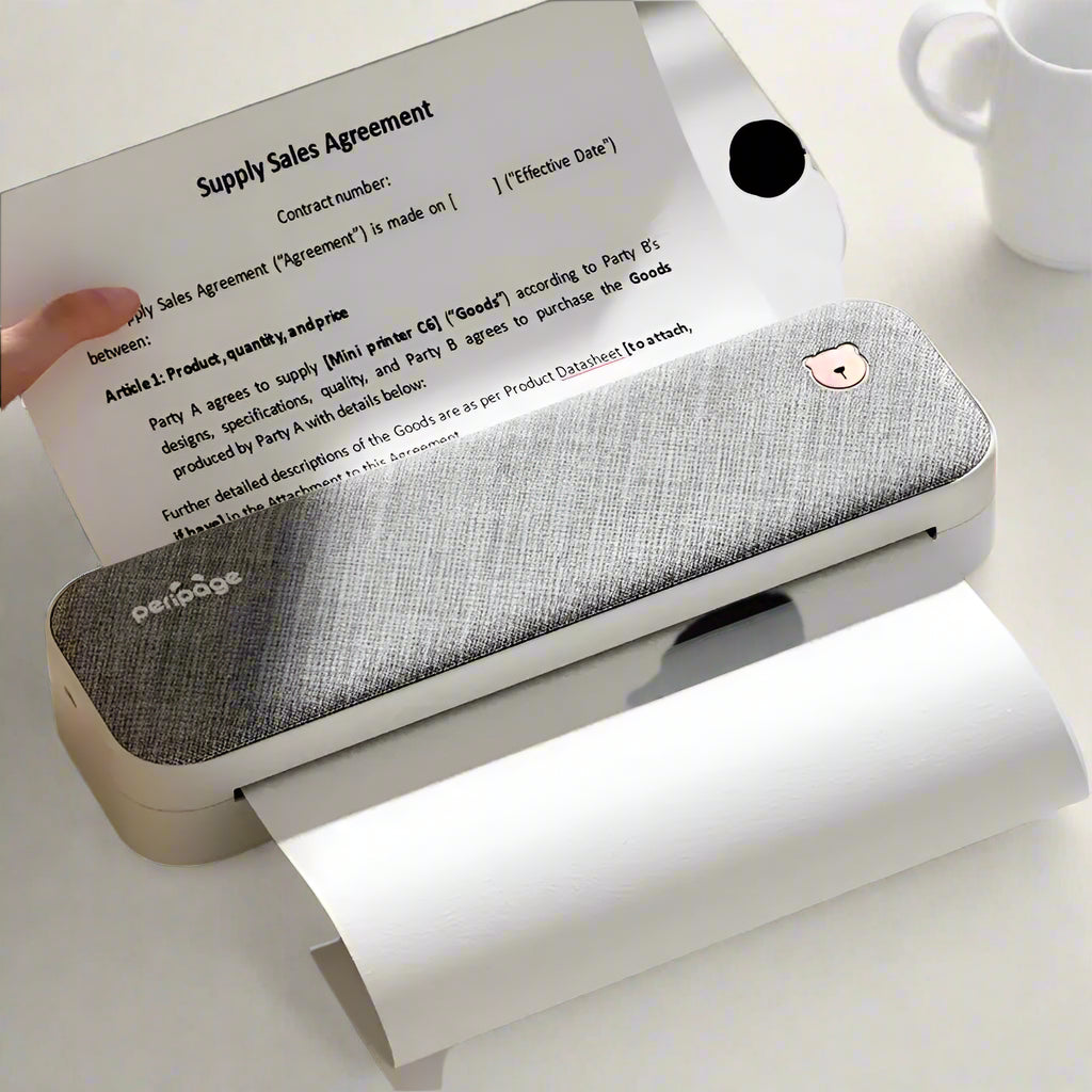 Peripage A40 Mini Thermal Printer Portable A4