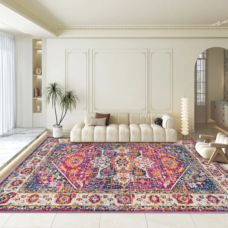 Boho Geometric Area Rug