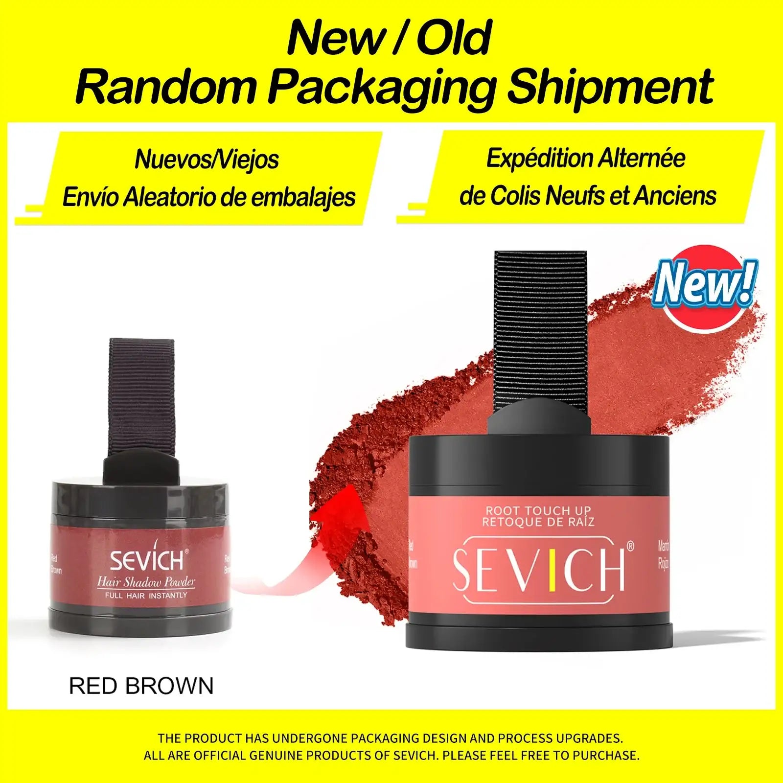 Sevich Hairline Powder 4g - Natural Hair Concealer