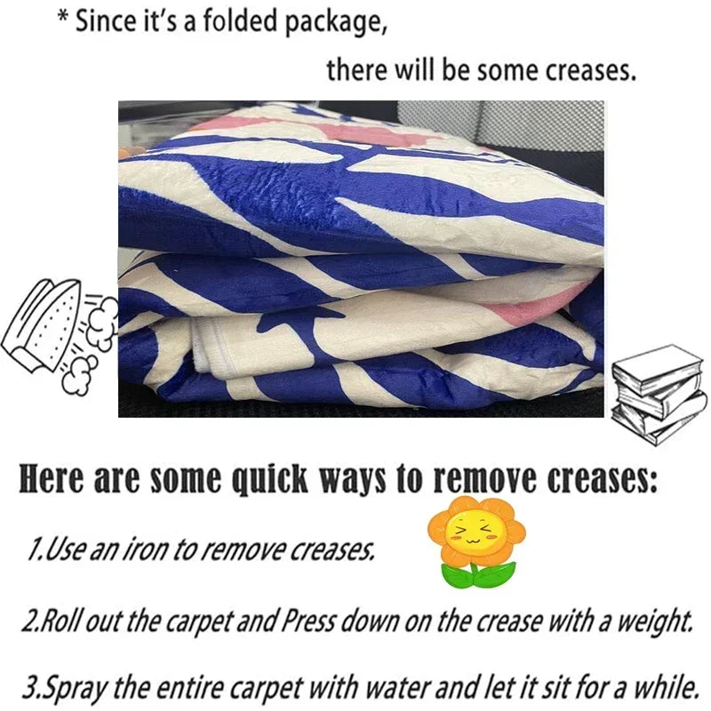 Heart Pattern Area Rug