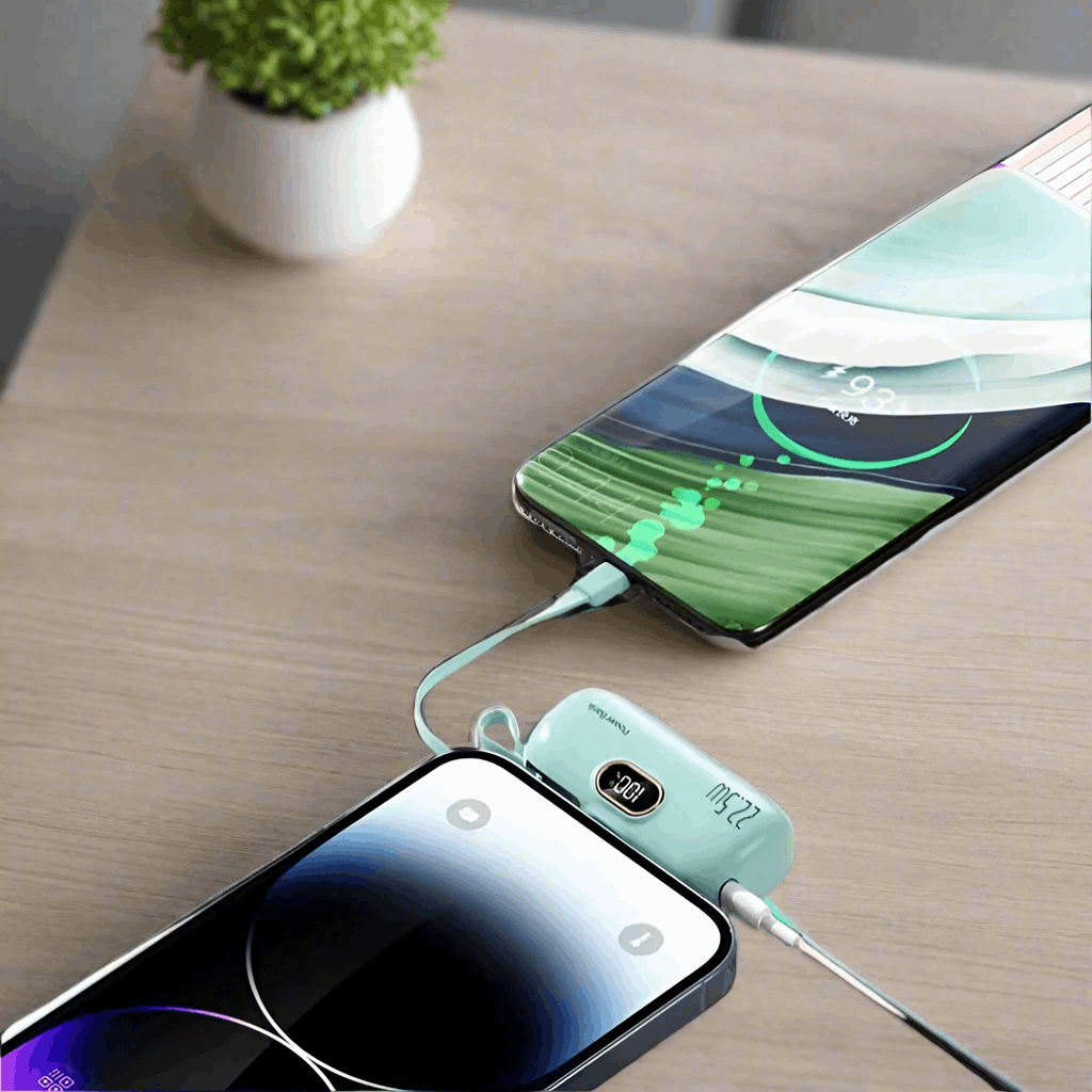 Capsule Power Bank – Portable Type-C & Apple Charging