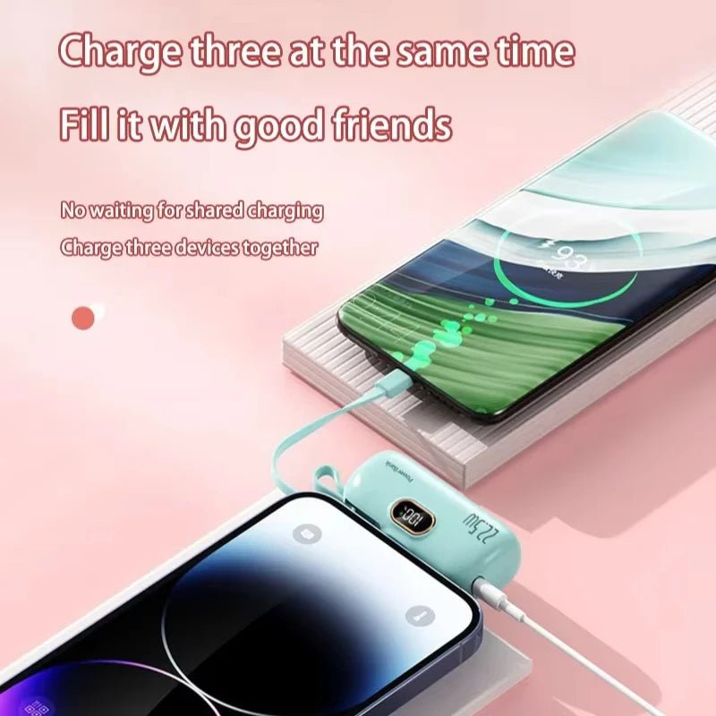 Xiaomi 30000mAh Capsule Power Bank Fast Charge Portable Mobile Power Supply - AURA