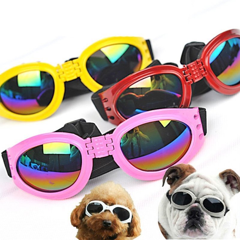 Dog Sunglasses Foldable Medium Size Waterproof Goggles UV Protection Glasses For Pets - AURA