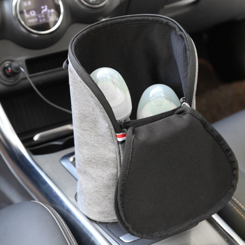 Car USB Baby Bottle Warmer Portable Travel Breast Milk Warmer - AURA