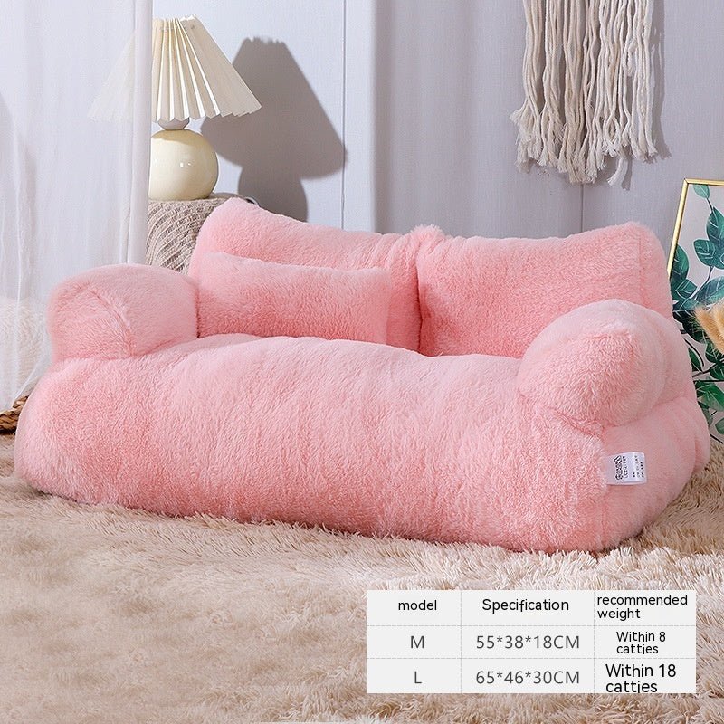 Luxury Cat Bed Sofa Winter Warm Cat Nest Pet Bed For Dogs Cats - AURA