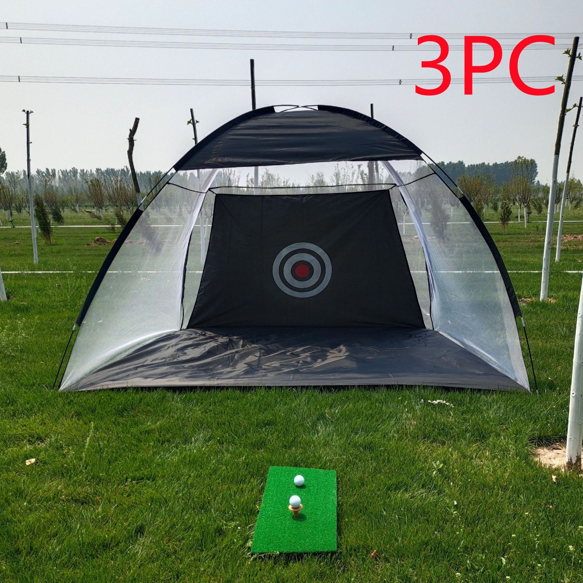 Golf Practice Net Tent Golf Hitting Cage Garden Grassland Practice Tent - AURA