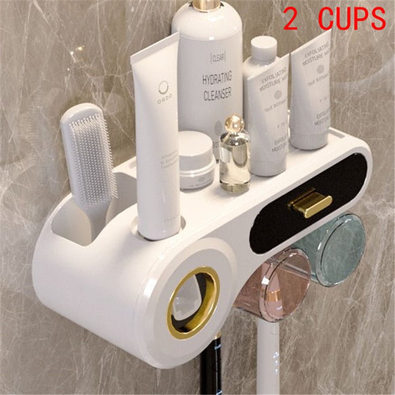 Household Bathroom Automatic Toothpaste Dispenser Toilet - AURA