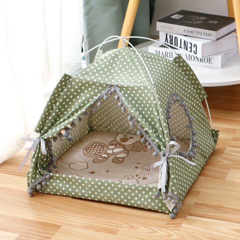 Cat Tent Cat Cat House Enclosed Pet Bed - AURA