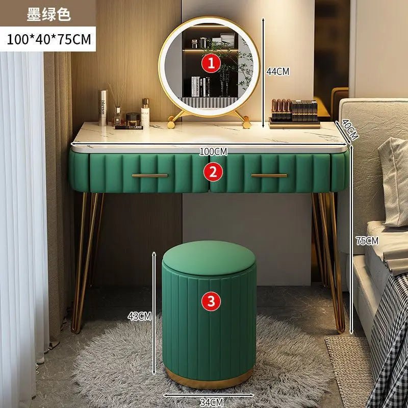 Nordic dressing table bedroom modern simple Internet celebrity ins style dressing table - AURA