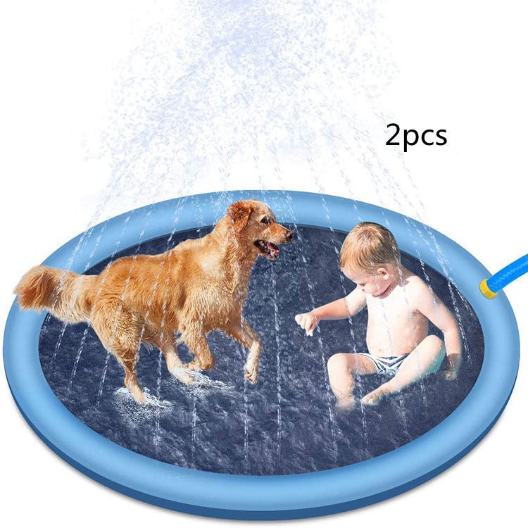 Non - Slip Splash Pad For Kids And Pet Dog Pool - Summer - AURA