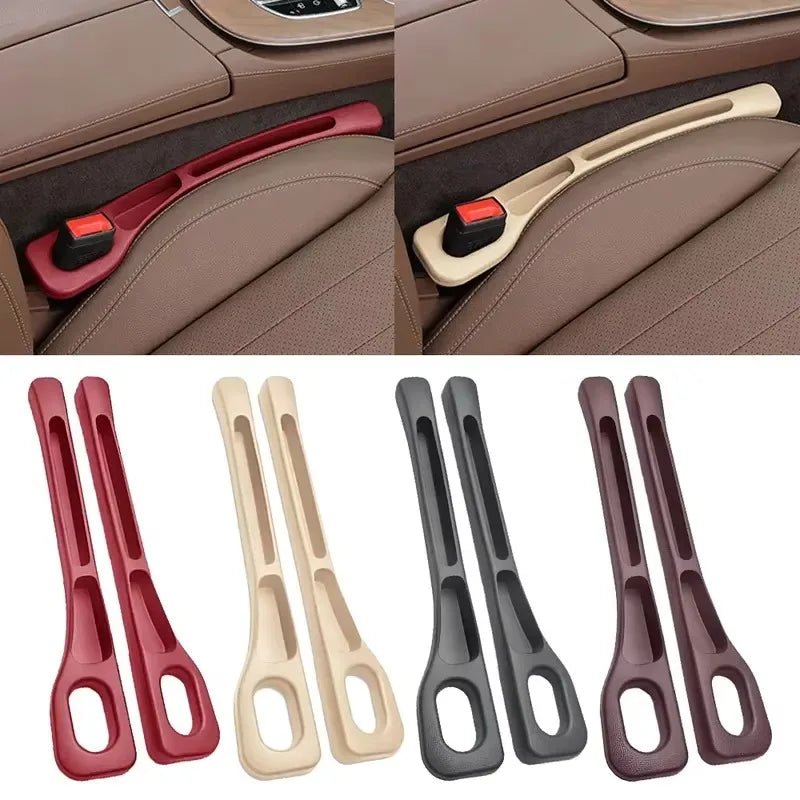 2Pcs Car Seat Gap Filler Seat Crevice Storage Box Bag - AURA