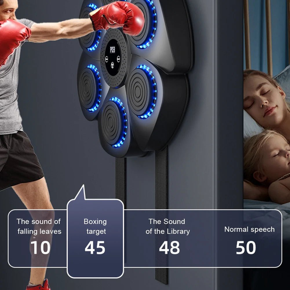 Smart Music Boxing Machine Sports Fitness - AURA