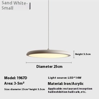 Dining Room Chandelier Macaron Flying Saucer Artistic Lamp - AURA