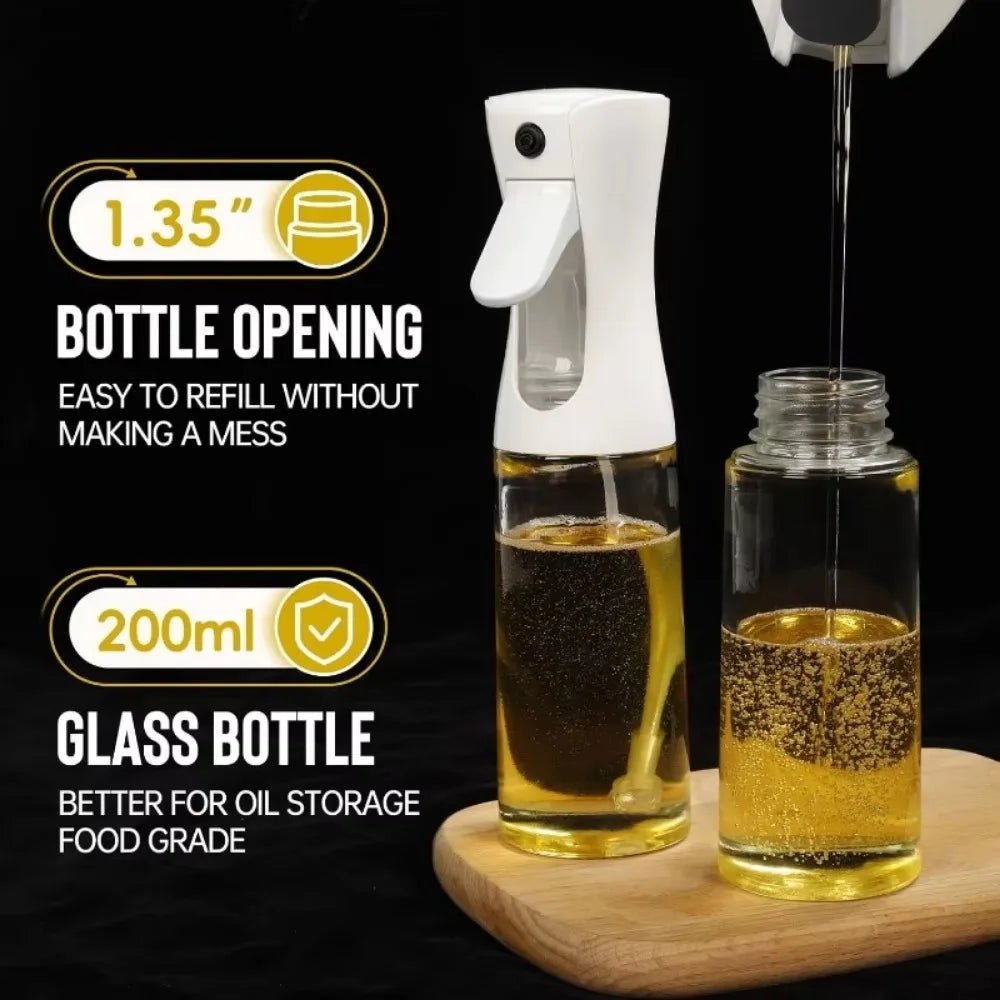 Oil Spray for Cooking - Olive Oil Dispenser Bottle Sprayer - AURA