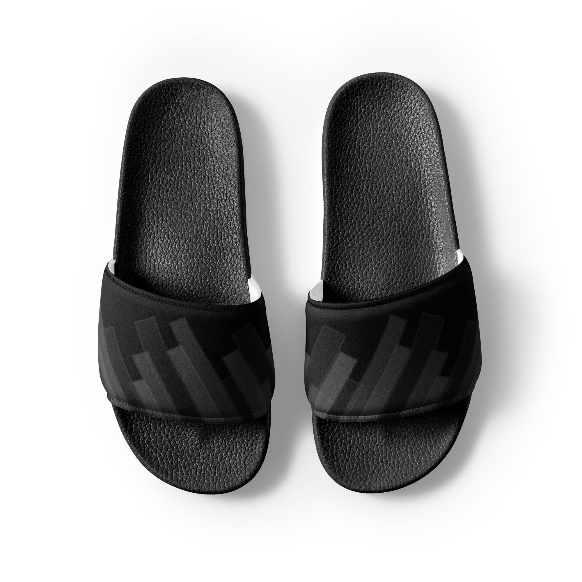 Vizzi - Men's Slides - 02 Black C - AURA