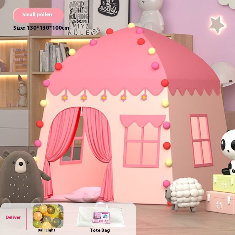 Girls' Separate Room Sleeping Beauty Castle Boys' Outdoor Tent Toy House - AURA