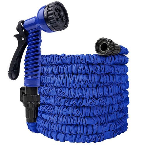 Expanding Expandable Flexible Garden Water Hose w Spray Nozzle 25, 50, - AURA