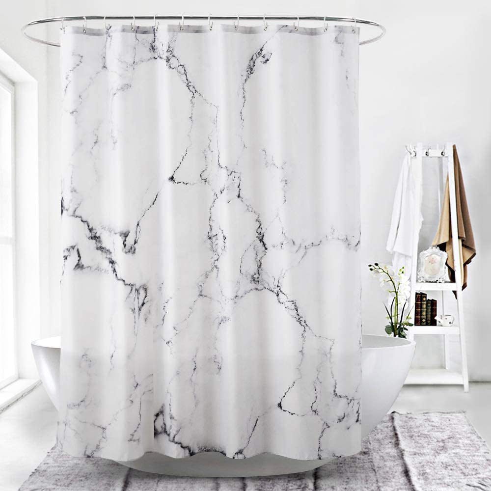 Marble Bathroom Shower Curtain - AURA