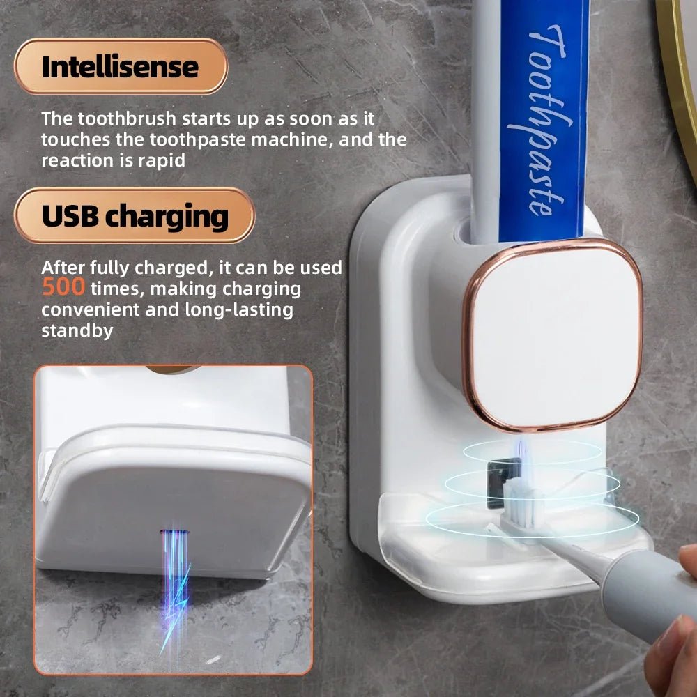 3 Mode Toothpaste Dispenser Removable Bathroom - AURA