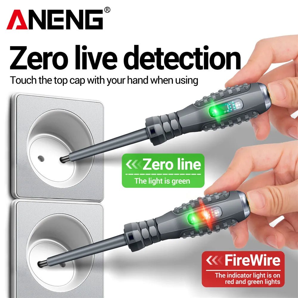 ANENG B05 Word/cross Screwdrivers Neon Bulb Indicator Meter Electric Pen - AURA