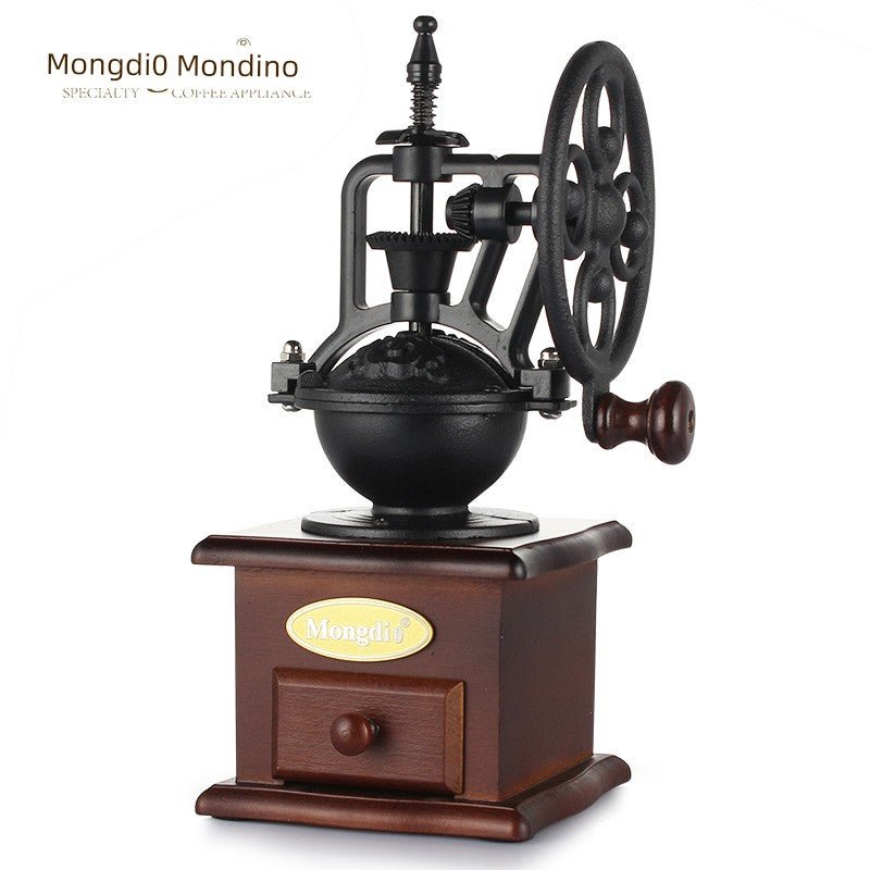 Mongdio Hand Grinder Coffee Machine For Home Retro Manual Grinding Machine - AURA