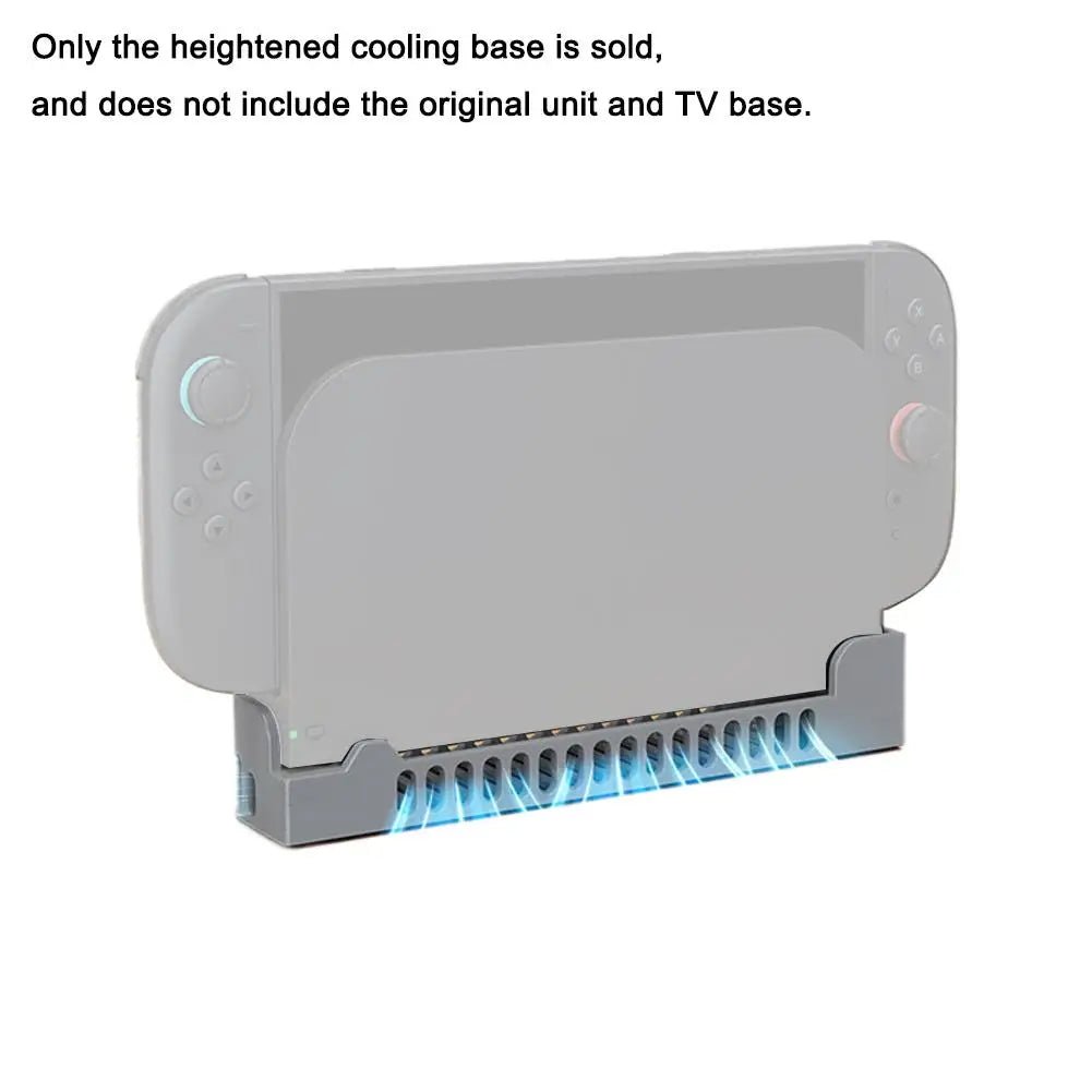 Console Cooling Fan Gaming Console For Switch2 Host Cooling Base Console - AURA